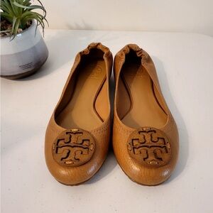 Tory Burch Reva Women's Flats - Tan